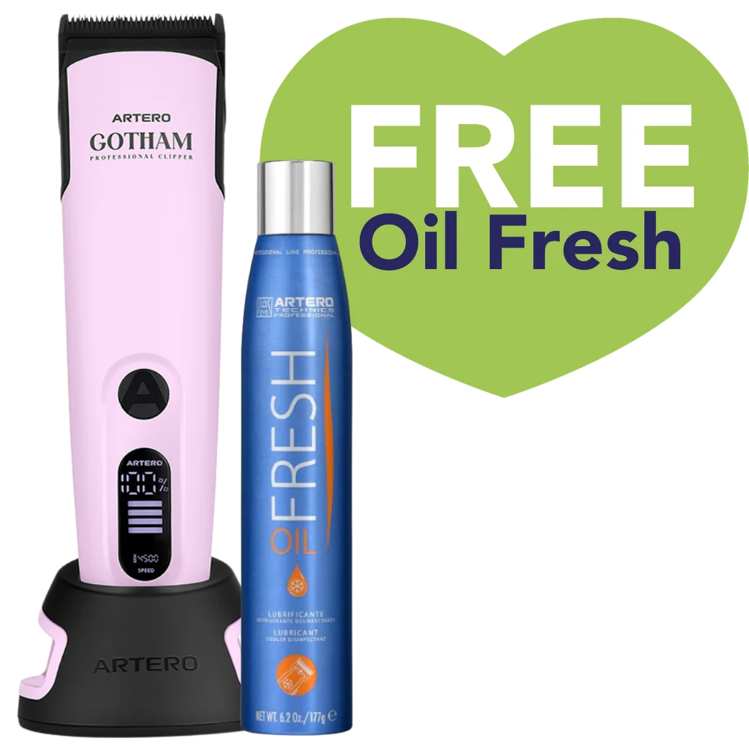 artero-gotham-clipper-pink-for-dog-grooming-free-oil-fresh