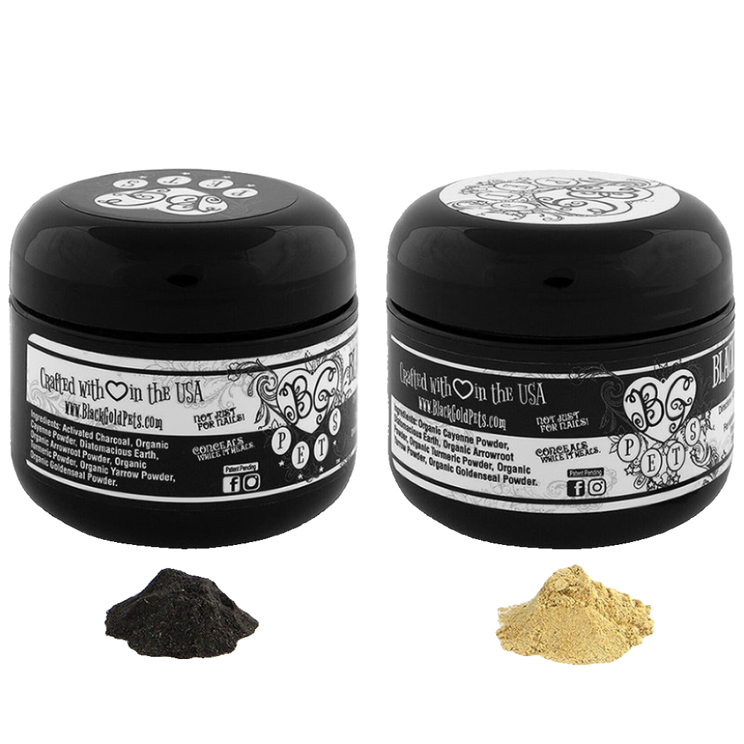 black-gold-pets-powder-set-of-2