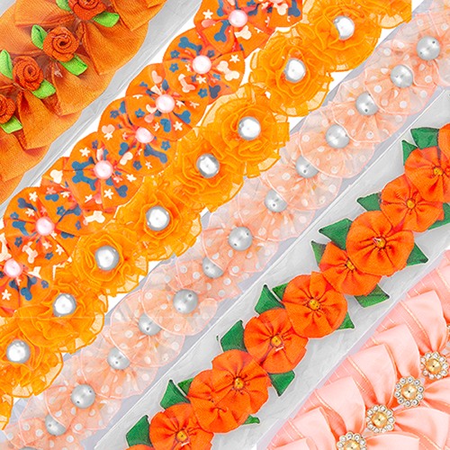cecilia-bows-10-orange-bows-for-dogs