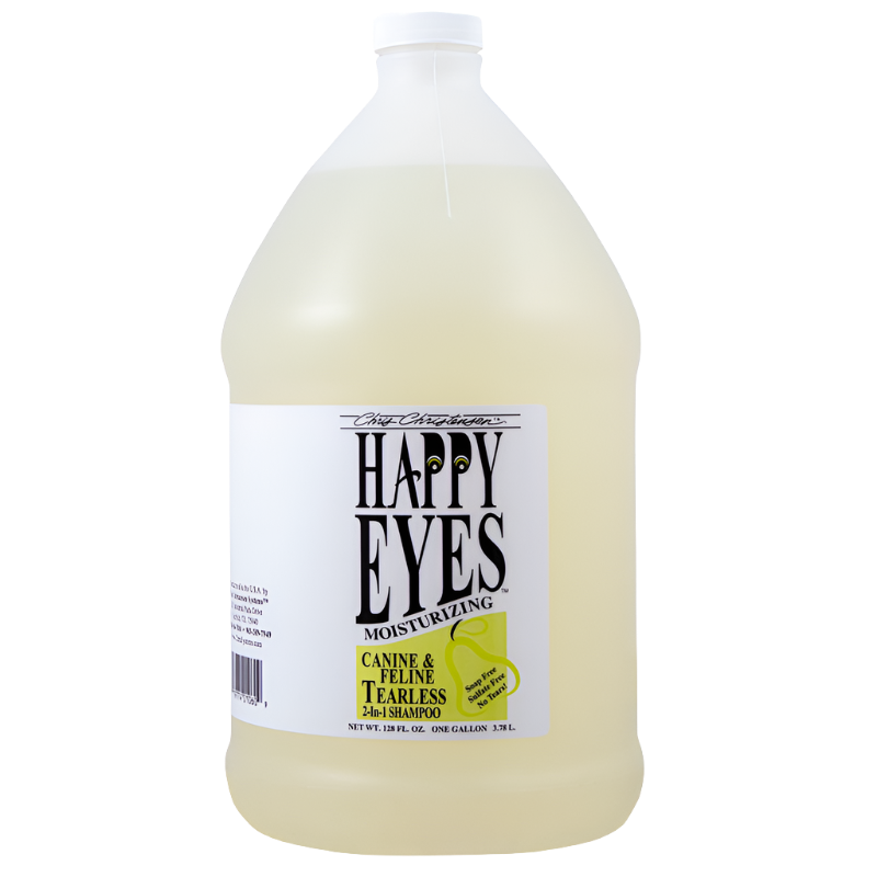 chris-christensen-happy-eyes-tearless-shampoo-gallon-for-dog-grooming