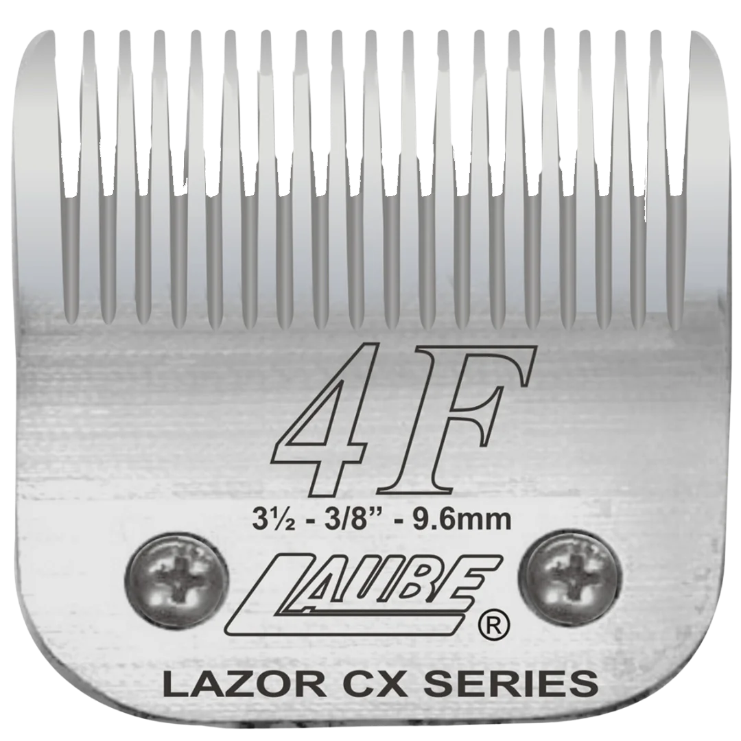 laube-cx-steel-blade-4f-for-dog-grooming