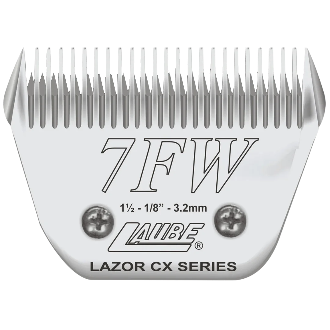laube-cx-steel-wide-blade-7fw-for-dog-grooming