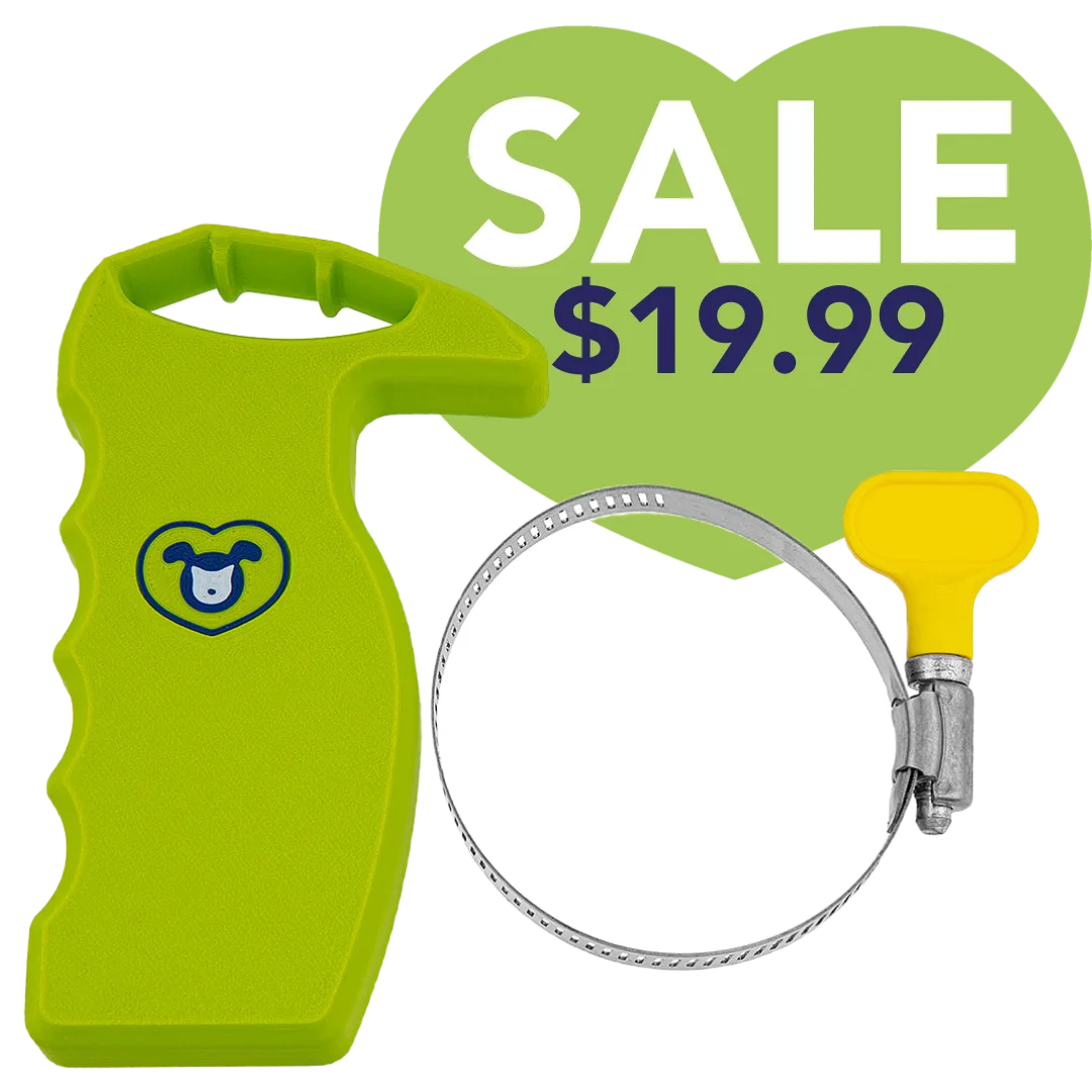 petstore-direct-furm-grip-dryer-handle-lime-green-for-dog-grooming