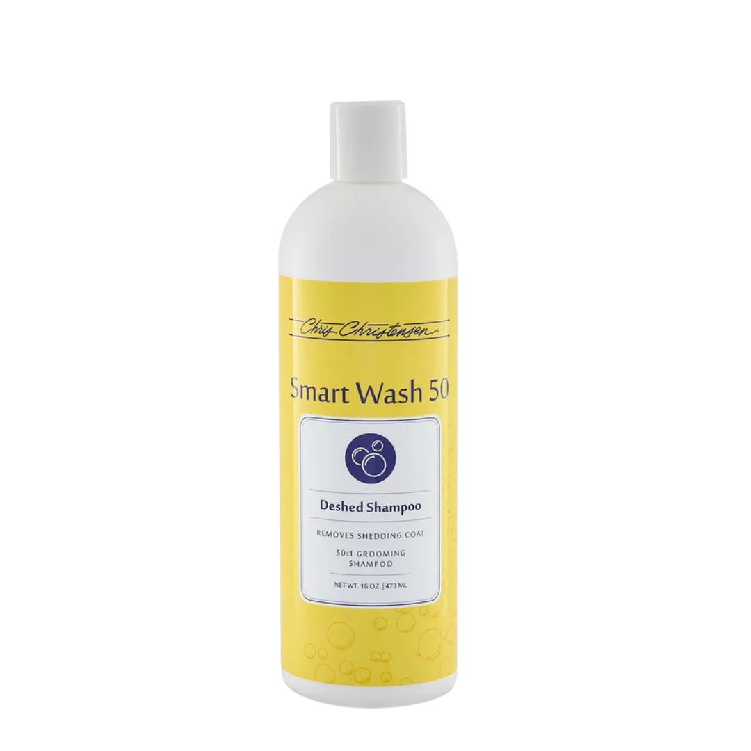 smart-wash50-deshed-shampoo-16oz-for-dog-grooming-chris-christensen