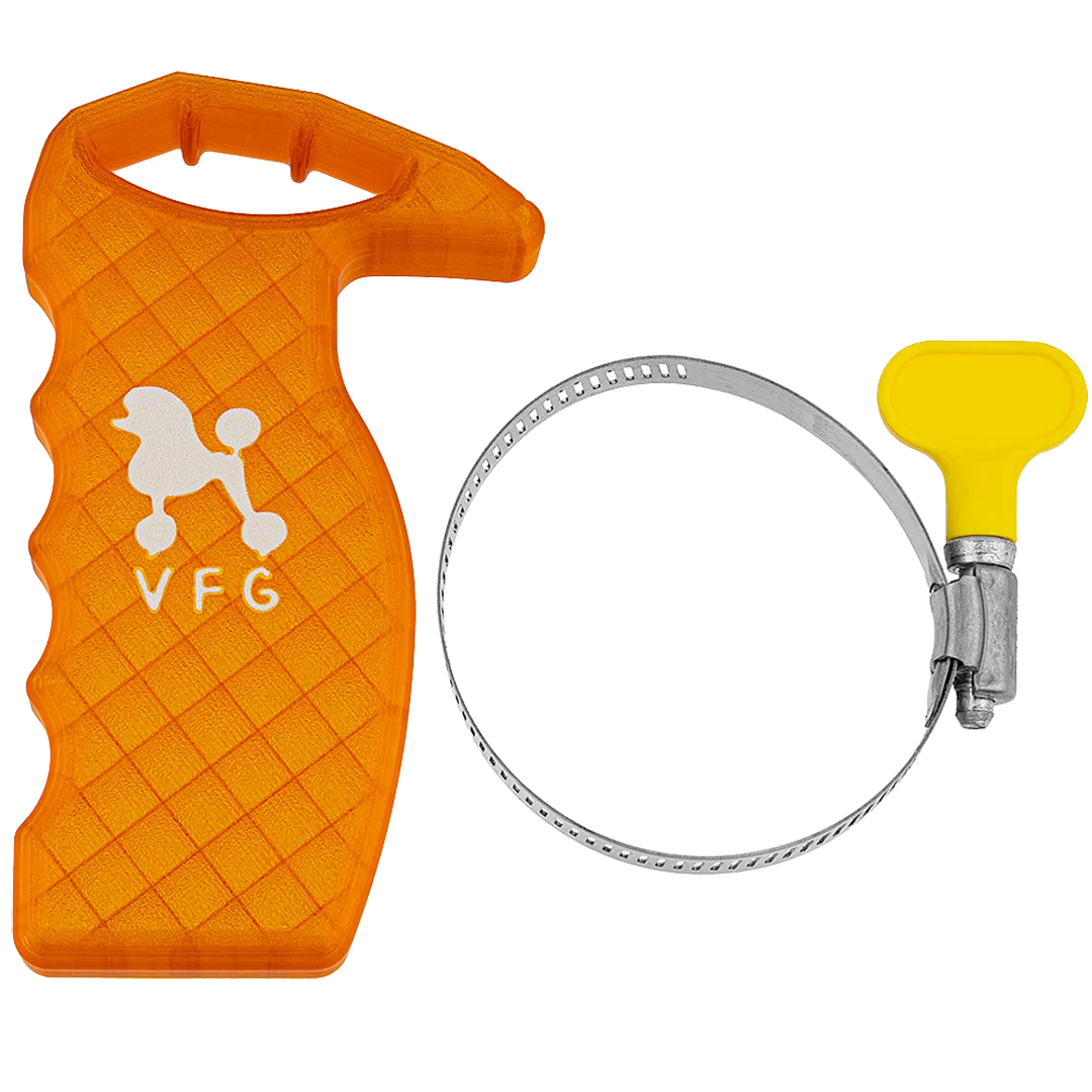 vanity-fur-furm-grip-dryer-handle-honey-for-dog-grooming