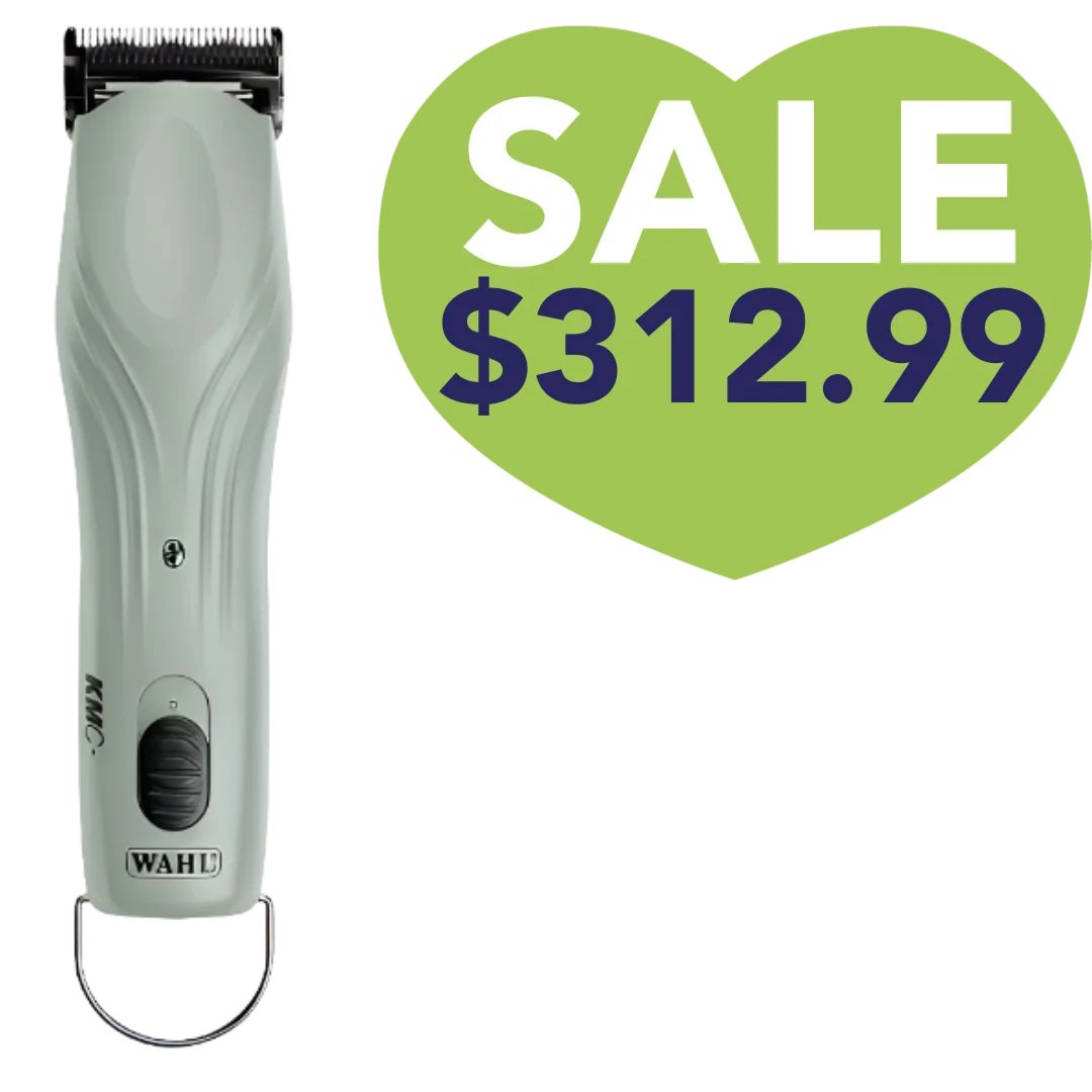 wahl-kmc-two-speed-cordless-clipper-sage-for-dog-grooming-sale